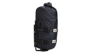 Gepäcktasche 4L 14x14x30cm mit Aluhalter schwarz, wasserdicht 