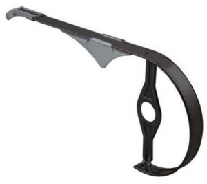 Eleganter, hochglanzpolierter Alu-Kettenschutz für Räder mit Nabenschaltung oder Kettenschaltung.