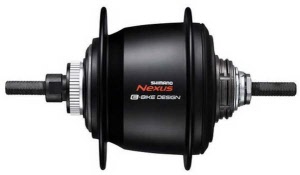 Shimano Getriebenabe NEXUS SG-C7050 5-Gang Di2 32-Loch Center-Lock 135 mm schwarz