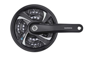 Shimano Kettenradgarnitur Tourney FC-TX801 Triple 7/8-Gang