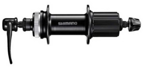 Shimano Hinterradnabe FH-QC300 8/9/10/11-Gang 135 mm 32-Loch QR Center-Lock