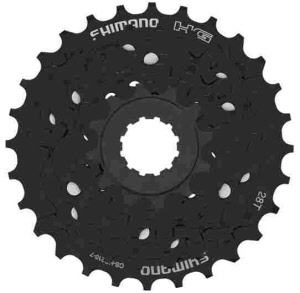 Shimano Kassette CS-HG210 7-Gang 12-28 Zähne (für HG Spline M Body)