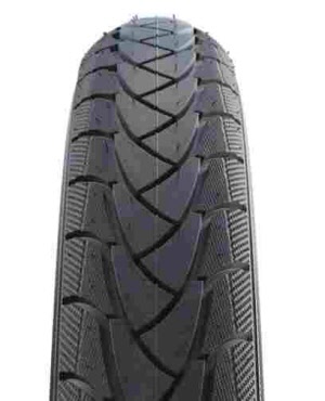 Schwalbe Pneu Marathon Plus 700x35C Starr mit Reflexstreifen black