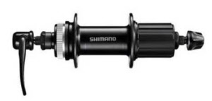 Shimano Hinterradnabe FH-QC300 8/9/10/11-Gang 135 mm QR Center-Lock