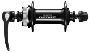 Shimano VR-Nabe Deore HB-M6000 100 mm 32-Loch Center-Lock QR schwarz Box