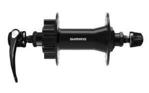 Shimano Vorderradnabe HB-QB400 100 mm 32-Loch QR 6-Loch schwarz