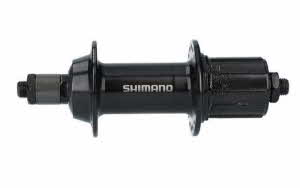 Shimano Hinterradnabe TY FH-TY500 7-Gang 135 mm 36-Loch QR schwarz