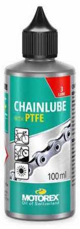 Motorex Chainlube PTFE Kettenöl Flasche 100 ml