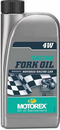 Motorex Racing Fork Oil SAE 4W Federgabelöl Flasche 1 L