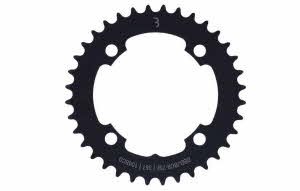  Kettenblatt E-BikeGear, 36Z,Lochkr.104mm für Nabenschaltung, Stahl, 4-Arm 